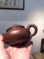 《仿古》仿古紫砂壶助理工艺美术师宜兴手工茶壶紫泥壶