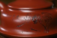 《扁玉》宜兴紫砂壶工艺美术师手工大红袍泡茶壶茶具