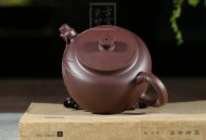 《品竹壶》宜兴紫砂壶紫泥助理工艺美术师全手工茶壶茶具