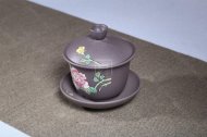 《花开富贵盖碗》