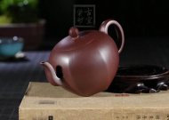 《六方美人肩》宜兴紫砂壶工艺美术师手工茶壶茶具100目紫泥美人肩