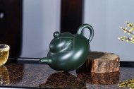 《华韵》宜兴紫砂壶茶壶茶具实力派名家纯手工民国绿掇只