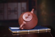 《子冶石瓢》宜兴紫砂壶底槽青石瓢工艺美术师手工茶壶茶具
