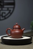 《掇球》纯手工民间实力派宜兴紫砂掇球壶紫泥泡茶壶套壶