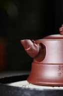 《玉龙》宜兴底槽青紫砂壶工艺美术师全手工创新壶茶壶