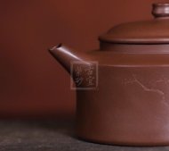 《玉龙禅钟》宜兴紫砂壶茶壶助理工艺美术师手工紫泥