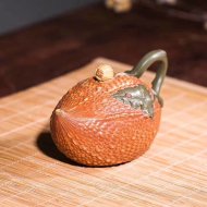 《金铃子》宜兴紫砂壶段泥高级工艺美术师手工茶壶茶具