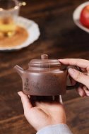 《德钟》宜兴紫砂壶仿古纯手工实力派名家黄龙山段泥泡茶壶茶具德钟