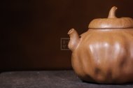 《矮荷韵》宜兴紫砂壶工艺美术师手工段泥紫砂壶茶具