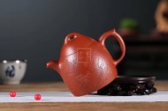 《秦权》宜兴紫砂壶工艺美术师纯手工大红袍中壶茶具泡茶壶秦权