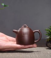 《秦权》宜兴实力派名家手工秦权紫砂壶茶壶茶具紫泥