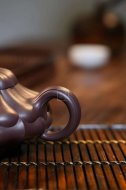 《合菱》宜兴紫砂壶高级工艺美术师手工多年80目紫泥合菱泡茶壶茶具