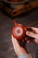 《梨形》宜兴紫砂壶实力派名家纯手工朱泥泡茶壶梨形茶具
