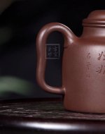 《高德钟》宜兴紫泥高级工艺美术师手工紫砂壶茶具德钟