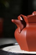 《僧帽》宜兴紫砂壶工艺美术师手工茶壶茶具底槽青僧帽