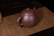 《佛肚竹》宜兴紫砂壶工艺美术师手工紫泥茶壶具
