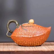 《金铃子》宜兴紫砂壶段泥高级工艺美术师手工茶壶茶具