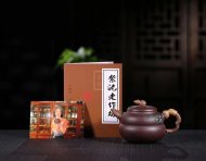 《福禄》宜兴紫砂壶葫芦紫砂泡茶壶紫泥手工工艺美术师紫砂茶具
