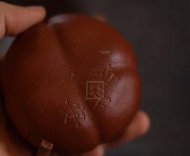 《柿子壶》宜兴市紫砂壶段泥粉末泥全手工实力派名家制作功夫茶具套壶