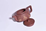 《万里长城》宜兴黄龙山清水泥紫砂壶茶具