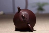 《子冶石瓢》紫砂壶宜兴实力派名家手工泡茶壶石瓢茶具紫泥茶壶