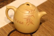 《竹子秦权》宜兴本山段紫砂壶纯手工秦权茶壶茶具