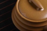 《步步高升》宜兴紫砂壶工艺美术师手工黄金段茶壶