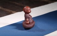 《葫芦和尚》宜兴紫砂壶民间艺人手工紫泥泡茶壶礼品
