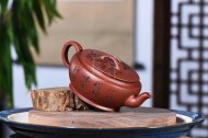 《大蕴汉瓦》宜兴紫砂壶工艺美术师纯手工底槽青泡茶壶汉瓦茶具