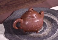 《凤鸣》宜兴紫砂壶黄龙山清水泥紫砂壶紫砂壶