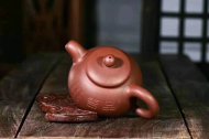《德福》宜兴紫砂壶陈顺培原矿玉砂料全手工茶壶