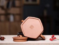 《八方来财》宜兴紫砂壶工艺美术师手工金降坡泥泡茶壶茶具八方