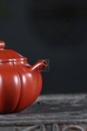 《葵莲子》宜兴大红袍紫砂壶全纯手工茗家葵莲子紫砂茶壶