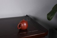 《龙蛋》宜兴紫砂壶龙蛋大红袍泡茶壶