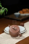 《汉瓦》宜兴紫砂壶工艺美术师纯手工料七彩砂中壶茶具泡茶壶汉瓦