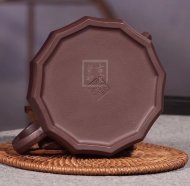 《井泉》宜兴高级工艺美术师手工半月紫砂壶茶壶茶具紫泥