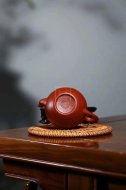 《思亭》宜兴民间艺人手工大红袍泡茶壶思亭茶壶茶具