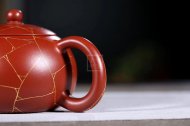 《金丝西施》宜兴纯手工紫砂壶大红袍西施