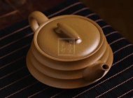 《步步高升》宜兴紫砂壶工艺美术师手工黄金段茶壶