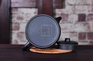 《天际》宜兴紫砂茶壶底槽青（氧化还原烧）工艺美术师白洪欣320cc