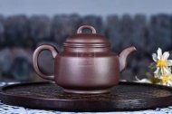 《牛转乾坤套组》宜兴纯手工紫砂壶全手工花器紫泥泡茶壶