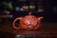 《灵芝供春》经典紫砂壶供春宜兴全手工工艺美术师泡茶壶茶具大红袍