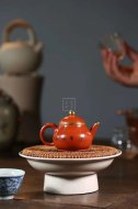 《剑流高潘》宜兴紫砂壶潘壶手工大红袍泡茶壶具