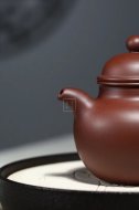 《掇球》纯手工民间实力派宜兴紫砂掇球壶紫泥泡茶壶套壶