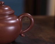 《大亨莲子》宜兴紫砂壶工艺美术员手工紫泥莲子茶壶具