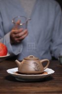 《石瓢》宜兴紫砂壶实力派名家原矿石瓢紫砂茶具青段壶