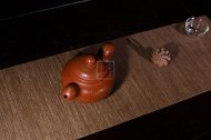 《道洪掇只》宜兴紫砂壶工艺美术师手工茶壶朱泥掇只