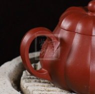 《小菱花》宜兴紫砂壶茶具泡茶壶工艺美术师手工朱泥菱花