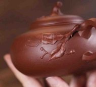 《樱桃》宜兴紫砂壶纯手工底槽青泡茶壶