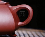《三足六方石瓢》宜兴工艺美术师手工紫砂壶石瓢全手工一厂紫泥泡茶壶